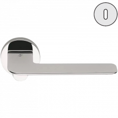 Дверная ручка Colombo Design SLIM FF11R хром в комплекте с накладками под ключ для межкомнатных дверей