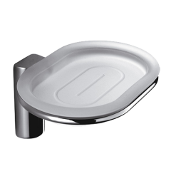 Мыльница COLOMBO DESIGN LUNA B0101 настенная цвет хром