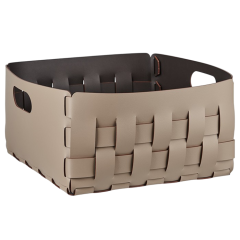 Корзинка COLOMBO DESIGN ADJ 1045.04/06 настольная напольная цвет капучино/шоколад