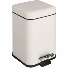 Ведро COLOMBO DESIGN COMPLEMENTI B9210.BM напольное с крышкой с педалью 3 л цвет белый матовый