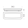 Полочка для губки COLOMBO DESIGN LULU B6242.HPS цвет золото