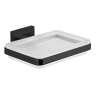 Мыльница COLOMBO DESIGN BASICQ B3701.NM настенная цвет черный матовый