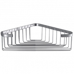 Полочка корзинка COLOMBO DESIGN ANGOLARI B9613 угловая одинарная цвет хром