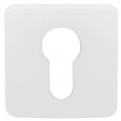 Накладка под цилиндр Colombo Design Rosetta PT13 белый матовый