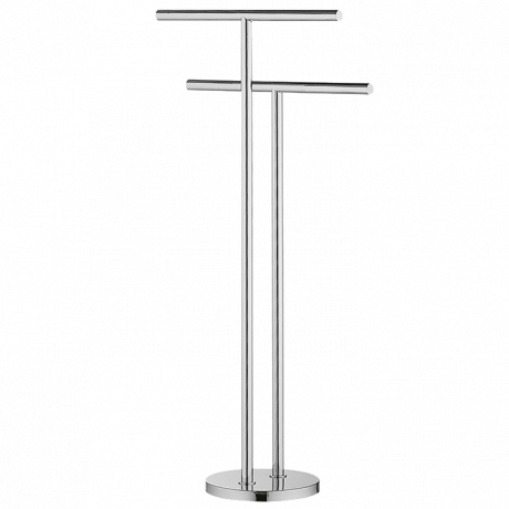 Стойка COLOMBO DESIGN PLUS W4938 с полотенцедержателем двойным цвет хром