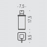 Дозатор COLOMBO DESIGN LULU B9322 настольный цвет хром