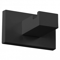 Крючок COLOMBO DESIGN LOOK LC27.NM одинарный цвет черный матовый