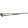 Полотенцедержатель COLOMBO DESIGN PLUS W4913.HPS1 двойной цвет нержавеющая сталь