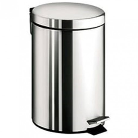 Ведро COLOMBO DESIGN COMPLEMENTI B9962 напольное с крышкой с педалью 3 л цвет нержавеющая сталь