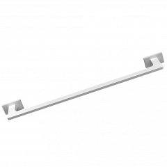 Полотенцедержатель COLOMBO DESIGN LOOK B1611.BM широкий цвет белый матовый