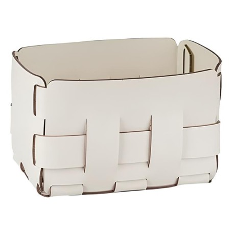 Корзинка COLOMBO DESIGN ADJ 1012.10/16 настольная цвет белый/панна котта