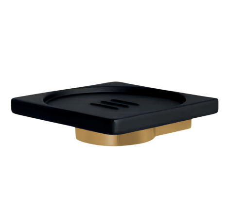 Мыльница COLOMBO DESIGN MINI Q B5001.OM подвесная цвет золото матовое