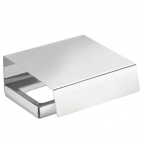 Держатель туалетной бумаги COLOMBO DESIGN LULU B6291 с крышкой цвет хром