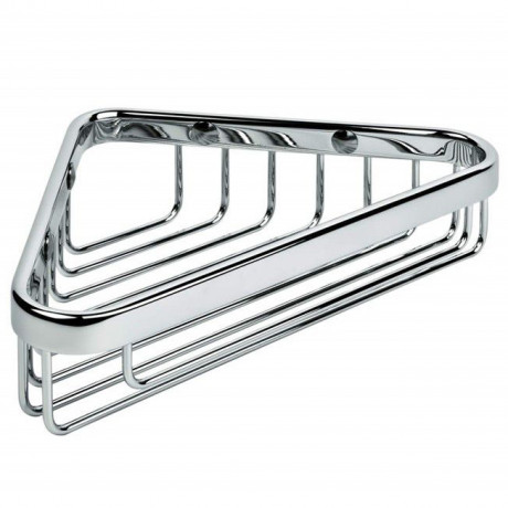 Полочка корзинка COLOMBO DESIGN BASIC B2732 угловая цвет хром