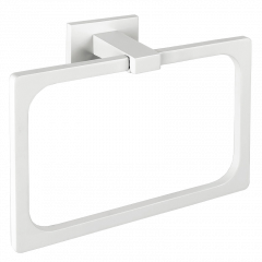 Полотенцедержатель COLOMBO DESIGN LOOK B1631.BM кольцо цвет белый матовый