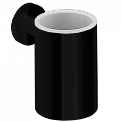 Стакан COLOMBO DESIGN PLUS W4902.NM настенный цвет черный матовый