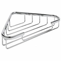 Полочка корзинка COLOMBO DESIGN BASIC B2734 угловая цвет хром