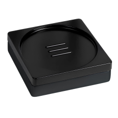 Мыльница COLOMBO DESIGN MINI Q B5040.GM настольная цвет графит матовый