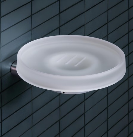 Мыльница COLOMBO DESIGN MINI B4001.GM подвесная цвет графит матовый