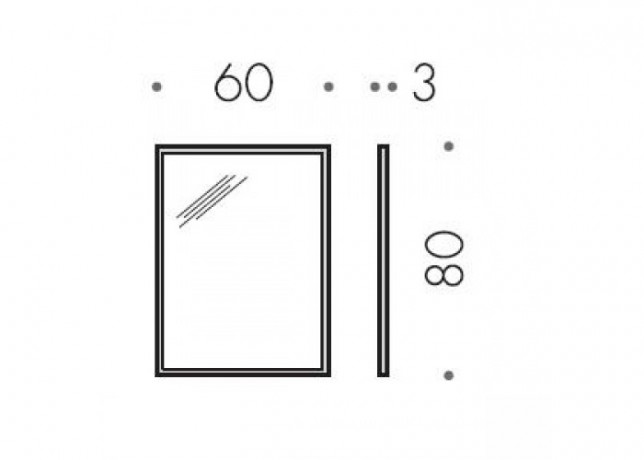 Зеркало COLOMBO DESIGN FASHION MIRRORS B2044 настенное в раме цвет полированная н/сталь