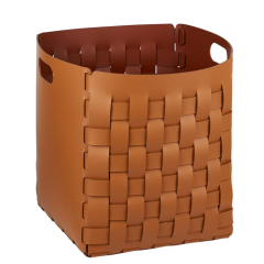 Корзинка COLOMBO DESIGN ADJ 1047.09/30 настольная цвет коньяк/бордо