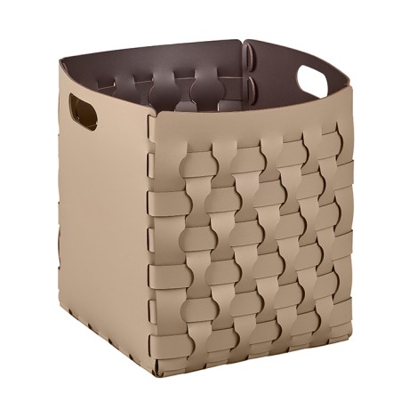 Корзинка COLOMBO DESIGN ADJ 2047.04/06 настольная цвет капучино/шоколад
