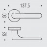Дверная ручка Colombo Design ONE CC11RSB.C03 цвет черный матовый
