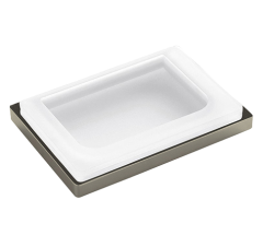 Мыльница COLOMBO DESIGN LOOK B1640.HPS1 настольная цвет нержавеющая сталь