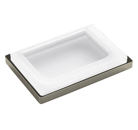 Мыльница COLOMBO DESIGN LOOK B1640.HPS1 настольная цвет нержавеющая сталь