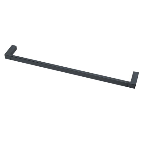 Полотенцедержатель COLOMBO DESIGN MINI Q B5010.GM широкий цвет графит матовый