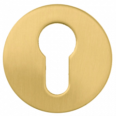 Накладка под цилиндр Colombo Design Rosetta CD43 GB золото матовое