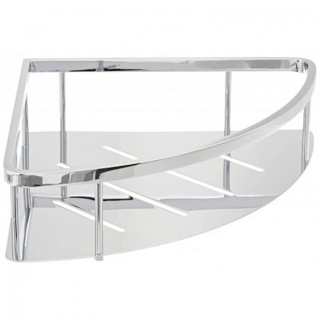 Полочка корзинка COLOMBO DESIGN ANGOLARI B9642 угловая одинарная съемная цвет хром