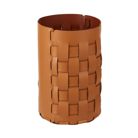 Корзина для мусора COLOMBO DESIGN ADJ 2035.09/30 напольная цвет коньяк/бордо