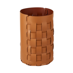 Корзина для мусора COLOMBO DESIGN ADJ 2035.09/30 напольная цвет коньяк/бордо