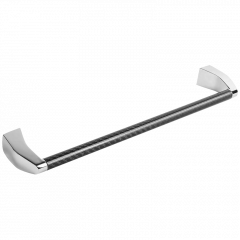 Полотенцедержатель COLOMBO DESIGN ROAD B8009.CB широкий цвет {хром,carbonium}