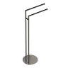 Стойка COLOMBO DESIGN MINI B4038.HPS1 с полотенцедержателем двойным цвет нержавеющая сталь