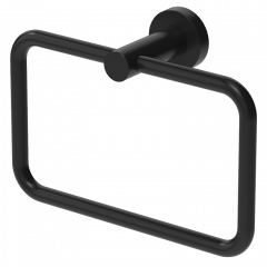 Полотенцедержатель COLOMBO DESIGN PLUS W4931.NM кольцо цвет черный матовый