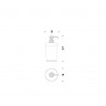 Дозатор COLOMBO DESIGN LINK B9311 настольный цвет хром