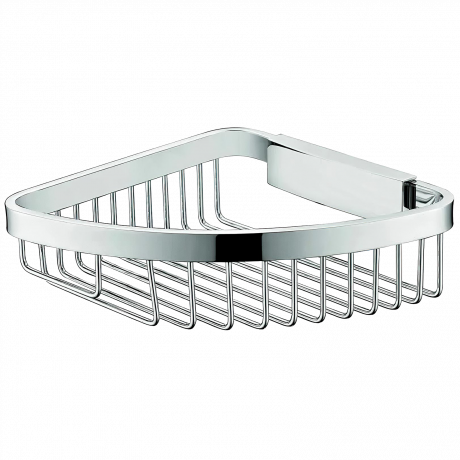 Полочка корзинка COLOMBO DESIGN ANGOLARI B9649 угловая одинарная съемная цвет хром