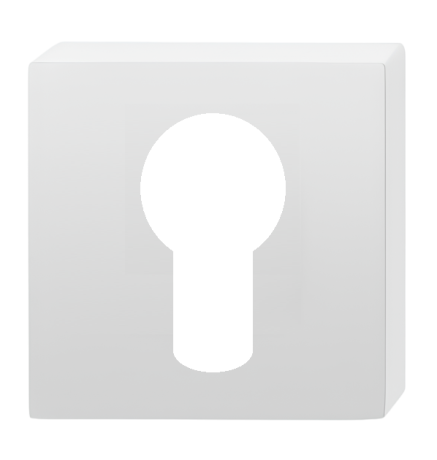 Накладка под цилиндр Colombo Design Rosetta MM13 белый матовый