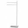Стойка COLOMBO DESIGN SQUARE B9901.BM напольная с полотенцедержателем цвет белый матовый
