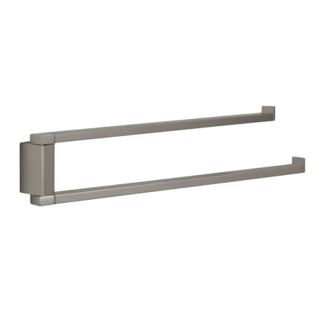 Полотенцедержатель COLOMBO DESIGN MINI Q B5012.HPS1 двойной цвет нержавеющая сталь