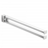 Полотенцедержатель COLOMBO DESIGN LULU B6212 двойной цвет хром