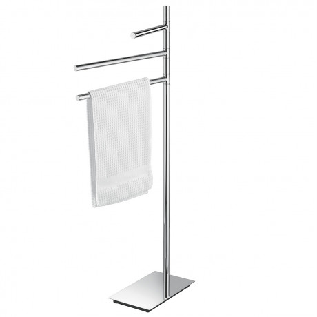Стойка COLOMBO DESIGN SQUARE B9915 напольная с полотенцедержателем цвет хром