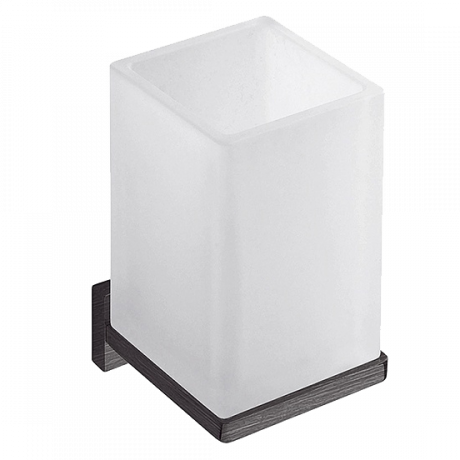 Стакан COLOMBO DESIGN LOOK B1602.GM настенный цвет графит матовый