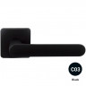 Дверная ручка Colombo Design ONE Q CC21RSB.C03 черный матовый