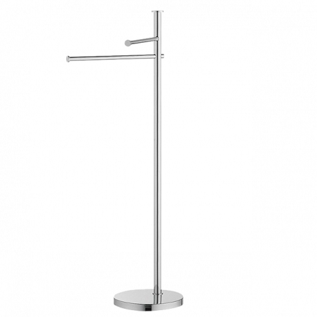 Стойка COLOMBO DESIGN PLUS W4936 с полотенцедержателем двойным цвет хром