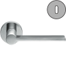 Дверная ручка Colombo Design TOOL MD11R хром матовый в комплекте с накладками под ключ для межкомнатных дверей