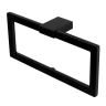 Полотенцедержатель COLOMBO DESIGN MINI Q B5031.NM кольцо цвет черный матовый