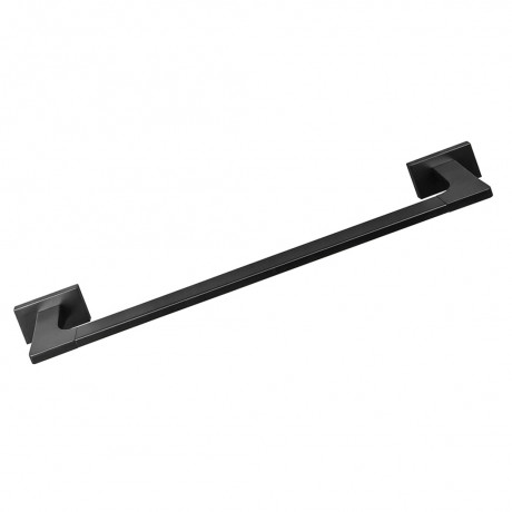 Полотенцедержатель COLOMBO DESIGN LOOK B1609.NM широкий цвет черный матовый